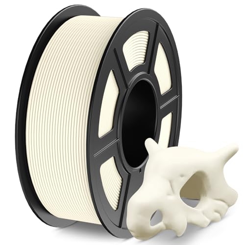 Image of JAYO Matte PLA 3D Printer Filament 1.75mm Bone White, Matte Surface Conceals Layer Lines Filament, 1.1kg (2.42 lbs) Spool, Accuracy + /- 0.02 mm, Fit Most FDM Printers