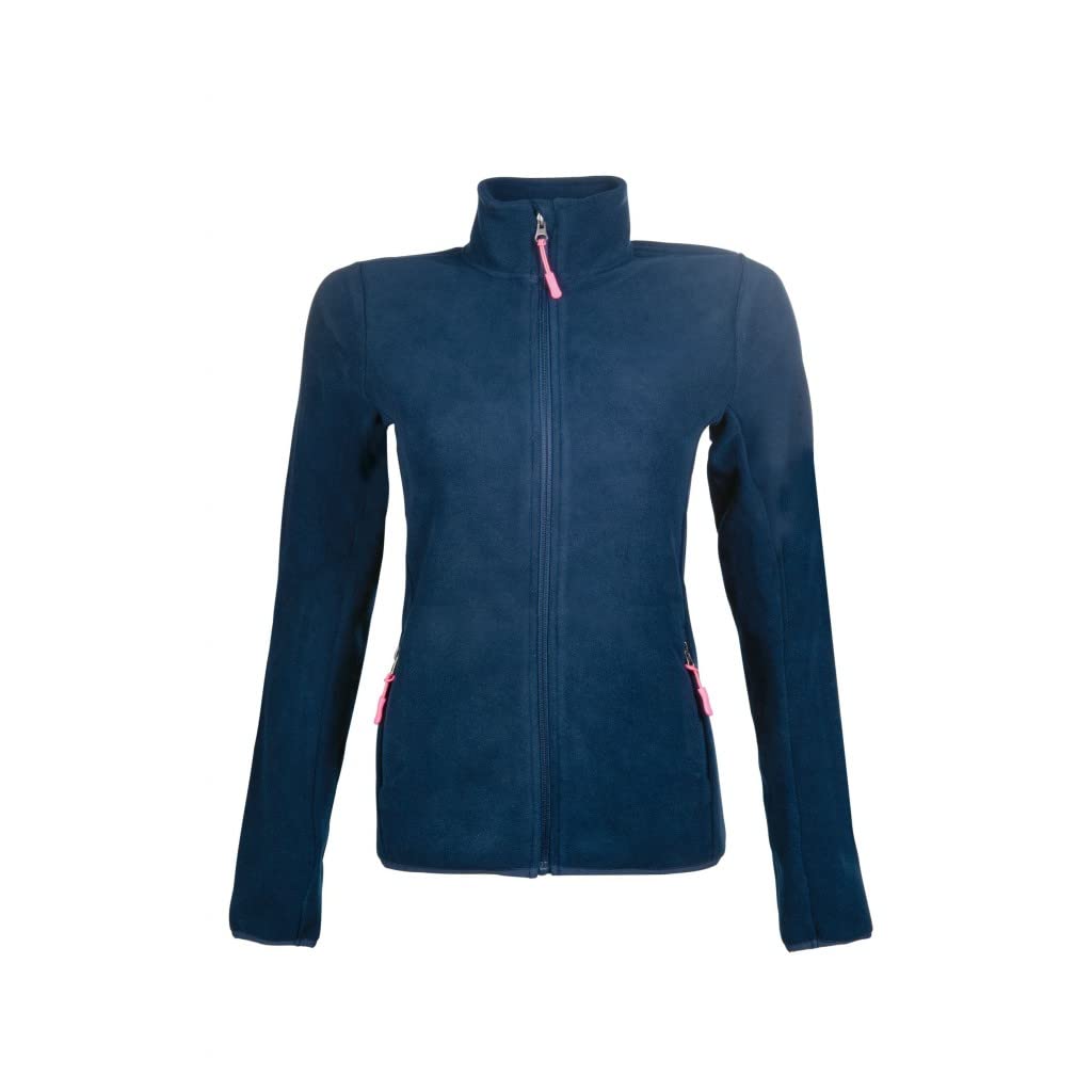 HKM Fleecejacket Anna - Size L, B8406 Night Blue - Image 2