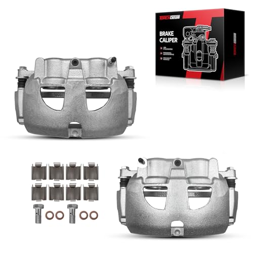 Image of Torchbeam Front Brake Calipers Set for Ram 2011-2018 2500, Ram 2011-2018 3500, Dodge 2009-2010 Ram 2500, Dodge 2009-2010 Ram 3500, Front Left and Front Right Calipers Replace # 18B5172+18B5173