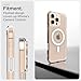 Spigen for iPhone 16 Pro, Ultra Hybrid T MagFit [Camera Control Button] [Compatible with Magsafe] - Clear
