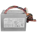 Fuente de alimentación ATX de 305 W para Dell Optiplex 360/380/580/745/755/760/780/960 para mt Desktops - PSU de metal plateado con ATX de 24 pines, CPU de 4 pines, SATA, para conectores Molex y FDD