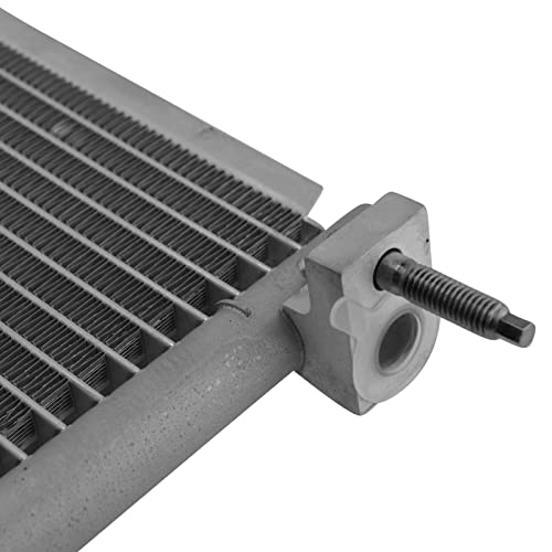 Image of TRQ A /C Condenser and Receiver Drier Assembly Compatible with 2011-2014 Ford F-150 2015-2017 Expedition 2015-2017 Lincoln Navigator