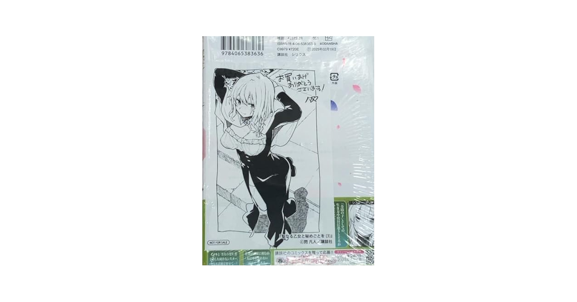 聖なる乙女と秘めごとを　全巻初版　特典付きセット　ま未開封 聖なる乙女と秘めごとを 全巻初版 特典付きセット ま未開封
