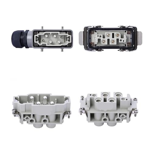 Conector de entrada superior HK-004/8-MF con 12 núcleos 80A 4