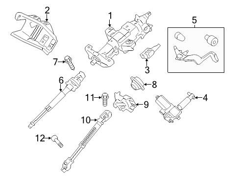 Ford 8L1Z-3B676-A - SHAFT ASY