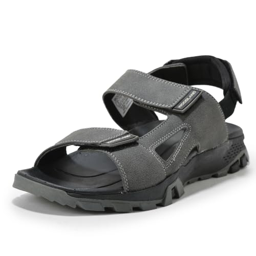 Image of Woodland Men's Camel Polyurethane Sandals-UK-5 (EURO 39)