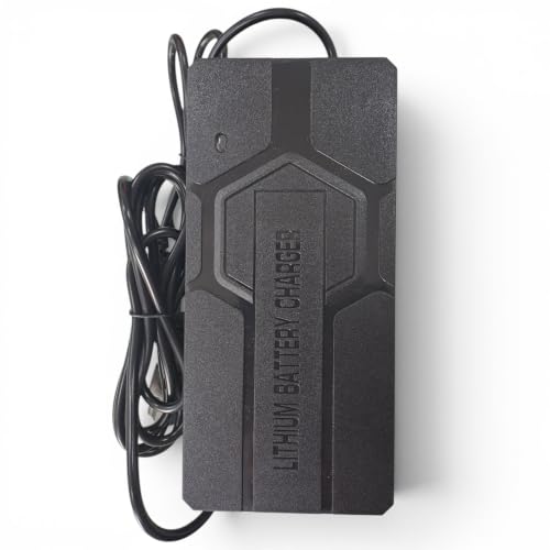 Image of Waterproof Lithium Battery Scooter Charger 48V 6 Ampere for All 48V Lithium Battery. GRAPHENO | Longest 2+1 Meter Wire | Fast Charging | Heavy Duty | ABS Body | Durable | Cutoff Voltage 54.2 V.