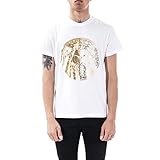 Versace Jeans Couture White 100% Cotton Short Sleeve Knit Medusa T-Shirt-L for Mens