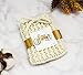 Ivory Taupe Antique Gold Reusable Crochet Soap Saver Bag Set for Handmade Soap - Soap on a Rope Pouch - 3 Pack