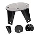 Mikinona Office Chair Base Chassis Bracket Support for Deck Railing Fence Tool Installation Enhances Chair Stability Standard Four Legged Chairs