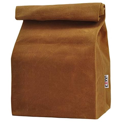 Waxed Canvas Lunch Bag Cover