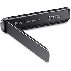 Soporte Movil Vertical ESR Soporte para Teléfono Boost, Soporte Vertical y Horizontal, Ángulo Ajustable, Compatible con iPhone 15/15 Plus/15 Pro/15 Pro MAX y Serie iPhone 14/13/12, Serie Samsung Galaxy S22/S21, Negro
