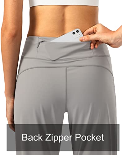 Image of Soothfeel Women's Joggers with Zipper Pockets High Waisted Athletic Workout Yoga Pants Joggers for Women