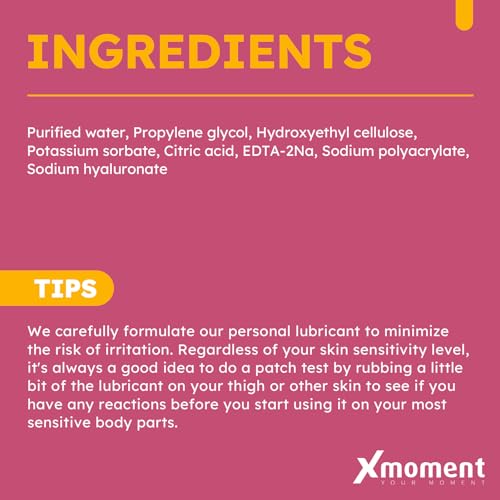 Image of Liquid Water Based Lube, Fragrance-Free pH-Balanced Personal Lubricant Without Glycerin & Parabens, Slippery Massage Gel for Women, Men and Couples