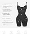 FeelinGirl Body Shaper Tummy Control Shapewear Plus Size Seamless Full Body Waist Trainer Hip Enhancer Bodysuit Back Support Black M/L