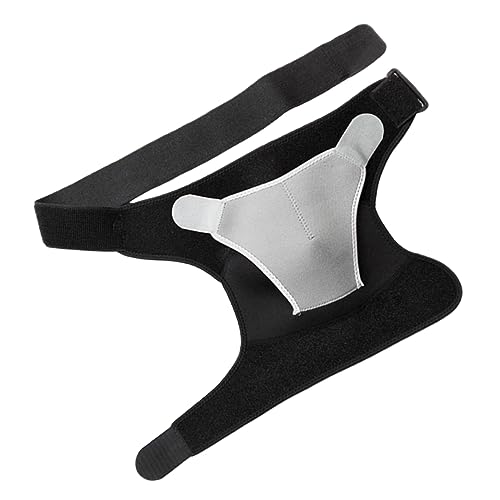 GALPADA 1pc Adjustable Breathable Shoulder Compression Sleeve Sports Support Strap for Aches Relief Stability for Active Lifestyles and present Giving Black