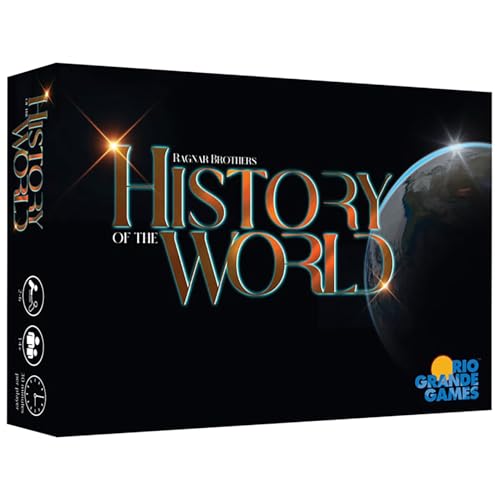 Rio Grande Games History of The World: Strategy Board Game, Civilization Building, 2-6 Players, Ages...