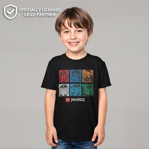 Fifth Sun Unisex-Child Lego Ninjago Unite The Colors Boys Short Sleeve Tee Shirt2