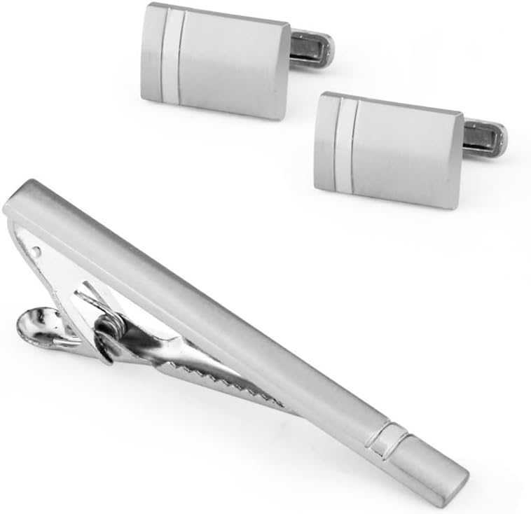 Enamel Tie Clip Set Vine Pattern Tie Clip Fashion Men's Suit Accessories Men