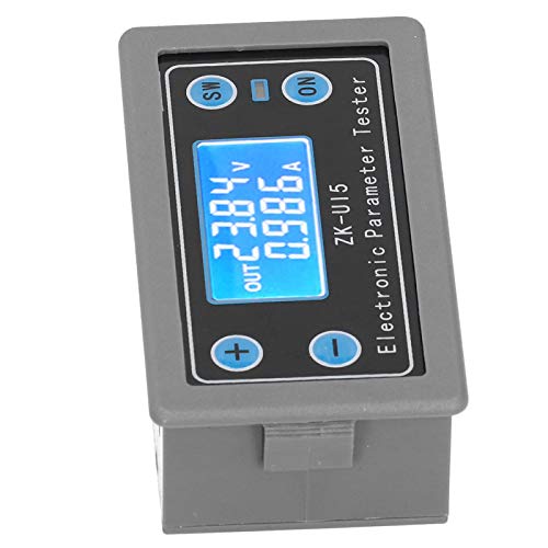 ZKU15 Voltage Current Testing Meter LCD Digital Display Multifunctional Volt Ammeter Voltage MeterCurrent MeterAmmeterVoltmetinformation Time The