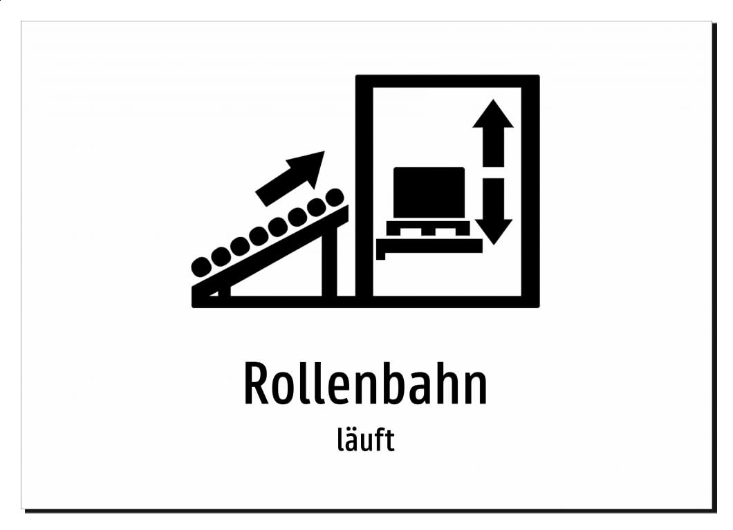 39493-DE-S-09 | Rollenbahn - läuft