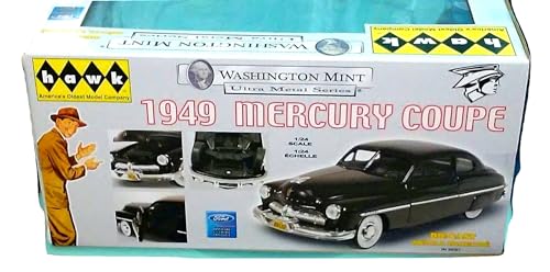 Hawk Washington Mint 1949 Mercury Coupe Assembled Black miniatura 3