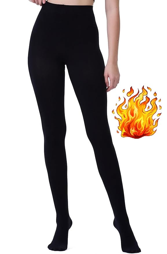 Alexvyan Slim Fit [26 to 32] Warm Women Thick Fur Lined Fleece Legging Warm Winter Thermal Soft Leggings for Women Girls Ladies