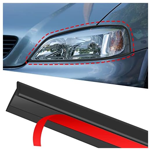 5M/16.4Ft Car Weather Seal Strip for Car Front Rear Bumper Lip Headlight, Rubber Seal Strip Waterproof Universal T-Type Automotive Weather Stripping for Car (8*10mm)