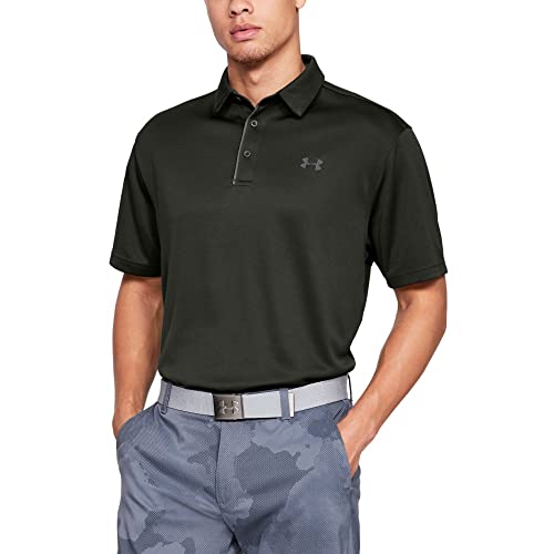 Image of Under Armour Men's Polyester Solid Tech Polo | T-Shirt | 1290140-001
