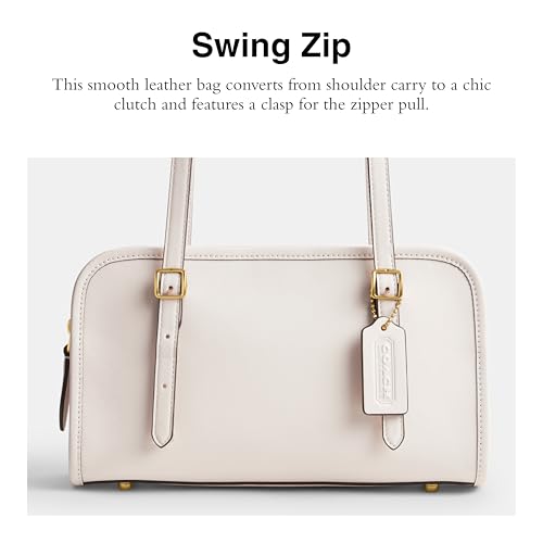 Image of COACH Swing Zip Bag with Grommets
