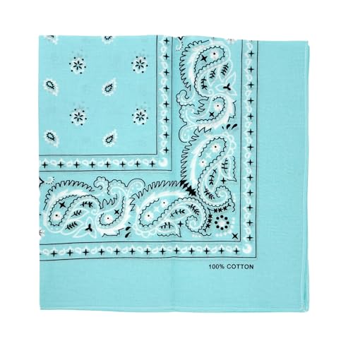Image of Vamqor 100% Cotton 10 Pack Fine Bandanas