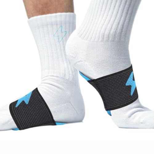 Image of Blue Strike Arch Support - Slip On Orthotic - Orthopedic Sleeve with Form Fitting Foam Insert for All Day Comfort with Foot Pain, Plantar Fasciitis, Achilles Tendonitis and Hell Spurs.