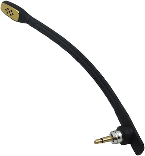 Micrófono de repuesto para auriculares Astro A40 A40 TR, PS5 PC con cancelación de ruido micrófono Boom, negro, conector de 0.138 in