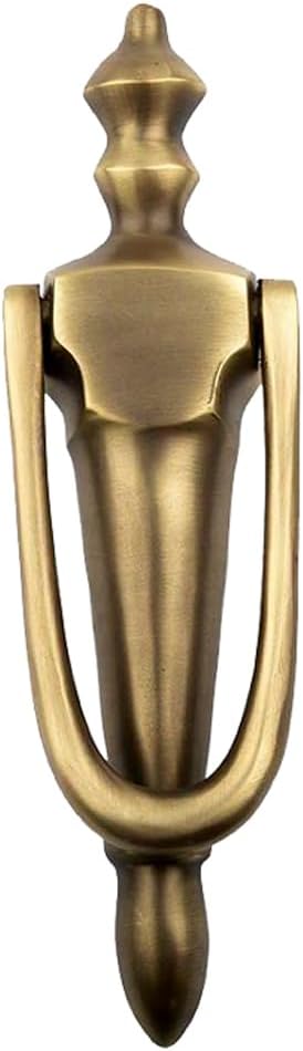 Shristy Hardware "Archelaus" Brass Door Knocker - Exterior for Home Decorative Brass Door Knocker - (Pack of 1 Antique Brass Finish)