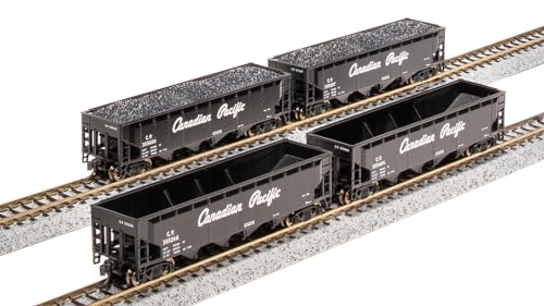Broadway Limited 7435 ARA 70-Ton Quad Hopper, CP, 4-Pack, N (Fantasy Paint Scheme)
