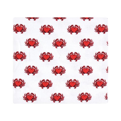 Image of Little Treasure Hudson Baby Cotton Poly Flannel Receiving Blankets Multipack, Blue Lighthouse, 30x30 inches