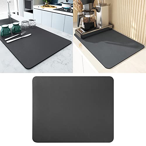 Coffee Mat for Kitchen Counter Coffee Bar or Sink