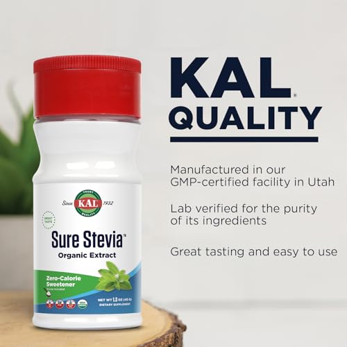 Kal - Pure Stevia Organic Extract 1.3 Oz.