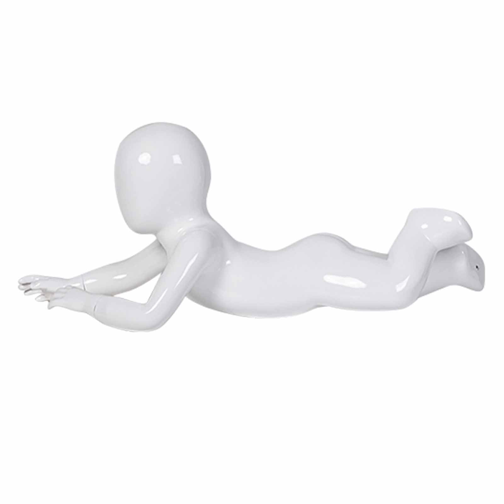 Maniquí realista de tamaño completo infantil para lucir colecciones de ropa en estantes