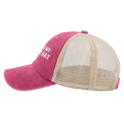 Sombrero Cowboy para Mujer Rosa miniatura 3