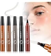 Microblading Eyebrow Pencil, 2026 Upgrade Micro-fork Tip Eyebrow Pencil with Micro-Fork Tip, 3D W...