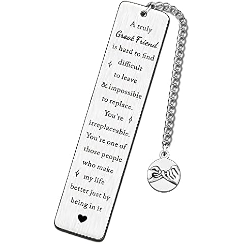 WTOPP Metal Bookmarks for Special Gifts Cover