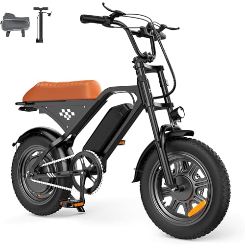 Off Road Electric Bike for Adults 16'/20' Fat Tire...