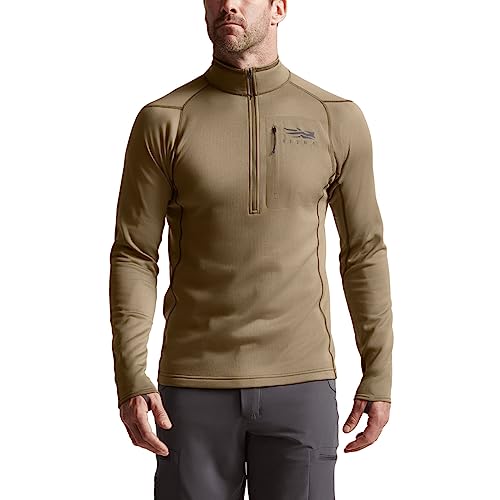 SITKA Gear Men's Core Midweight Zip-t Long Sleeve Hunting Shirt2