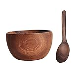 Photo Gallery ligigwash 2 pezzi handmade wooden salad and snack bowls with walnut spoon rustic heat resistant tableware for home and outdoor use Photo Gallery ligigwash 2 pezzi handmade wooden salad and snack bowls with walnut spoon rustic heat resistant tableware for home and outdoor use