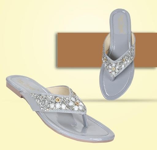 Image of Rehan Traders Stylish Women's Multicolor Flats Snadal| Comfortable, Lightweight, Anti Slip|SL 141