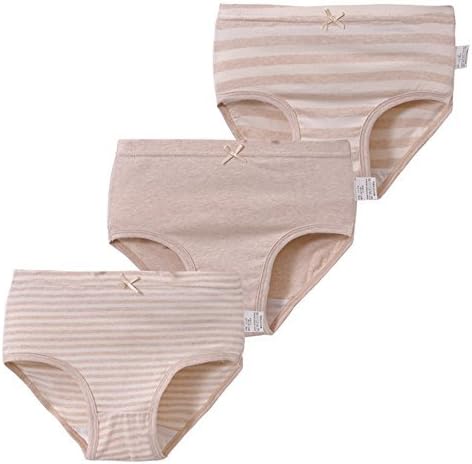 Baby Girls Underwear 3 Pack Organic Cotton Toddler Undies Kids Short Briefs Children Underpants