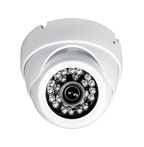 Sinis 1080p Dome Camera 2mp Hybrid TVI/CVI/AHD/960H 4 in 1, 3.6mm Wide Angle