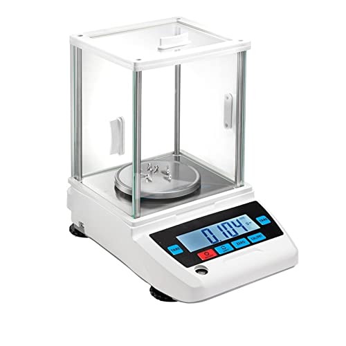 icVantA Digital Scale Lab Analytical Balance High Precision 1mg Accuracy Digital Scale Round Tray Calibration Electronic Scale with Calibration 500g?CP 303