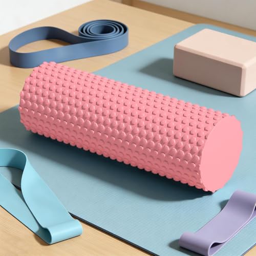 Rodillo de espuma para pilates, yoga y masaje de espalda en casa 6